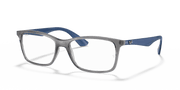 Clear Lenses, Polished Transparent Grey Frame