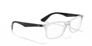 Clear Lenses, Polished Transparent Frame