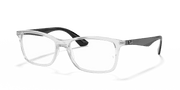 Clear Lenses, Polished Transparent Frame