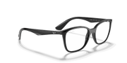 Clear Lenses, Polished Black Frame