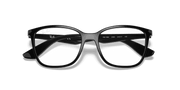 Clear Lenses, Polished Black Frame