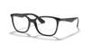 [Clear Lenses, Polished Black Frame]