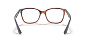 Clear Lenses, Polished Light Havana Frame