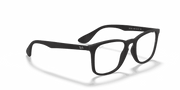 Clear Lenses, Matte Rubber Black Frame