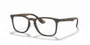 Clear Lenses, Matte Havana Frame