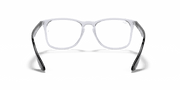 Clear Lenses, Polished Transparent Frame