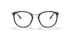 [Clear Lenses, Polished Black Frame]