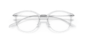 Clear Lenses, Polished Transparent Frame