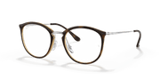 Clear Lenses, Polished Havana Frame