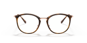 Clear Lenses, Polished Striped Havana Frame