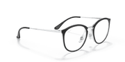 Clear Lenses, Polished Black On Transparent Frame