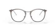 Clear Lenses, Polished Transparent Grey Frame