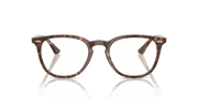 Clear Lenses, Polished Transparent Fantasy Brown Yellow Frame