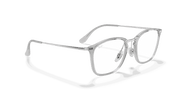 Clear Lenses, Polished Transparent Frame