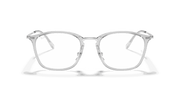 Clear Lenses, Polished Transparent Frame