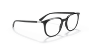 Clear Lenses, Polished Black Frame