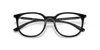 [Clear Lenses, Polished Black Frame]