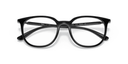 Clear Lenses, Polished Black Frame