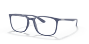 Clear Lenses, Matte Dark Blue Frame