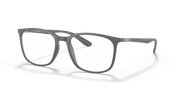 Clear Lenses, Matte Grey Frame