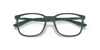 [Clear Lenses, Matte Green Frame]