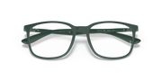 Clear Lenses, Matte Green Frame