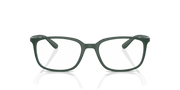 Clear Lenses, Matte Green Frame