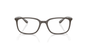 Clear Lenses, Matte Brown Frame