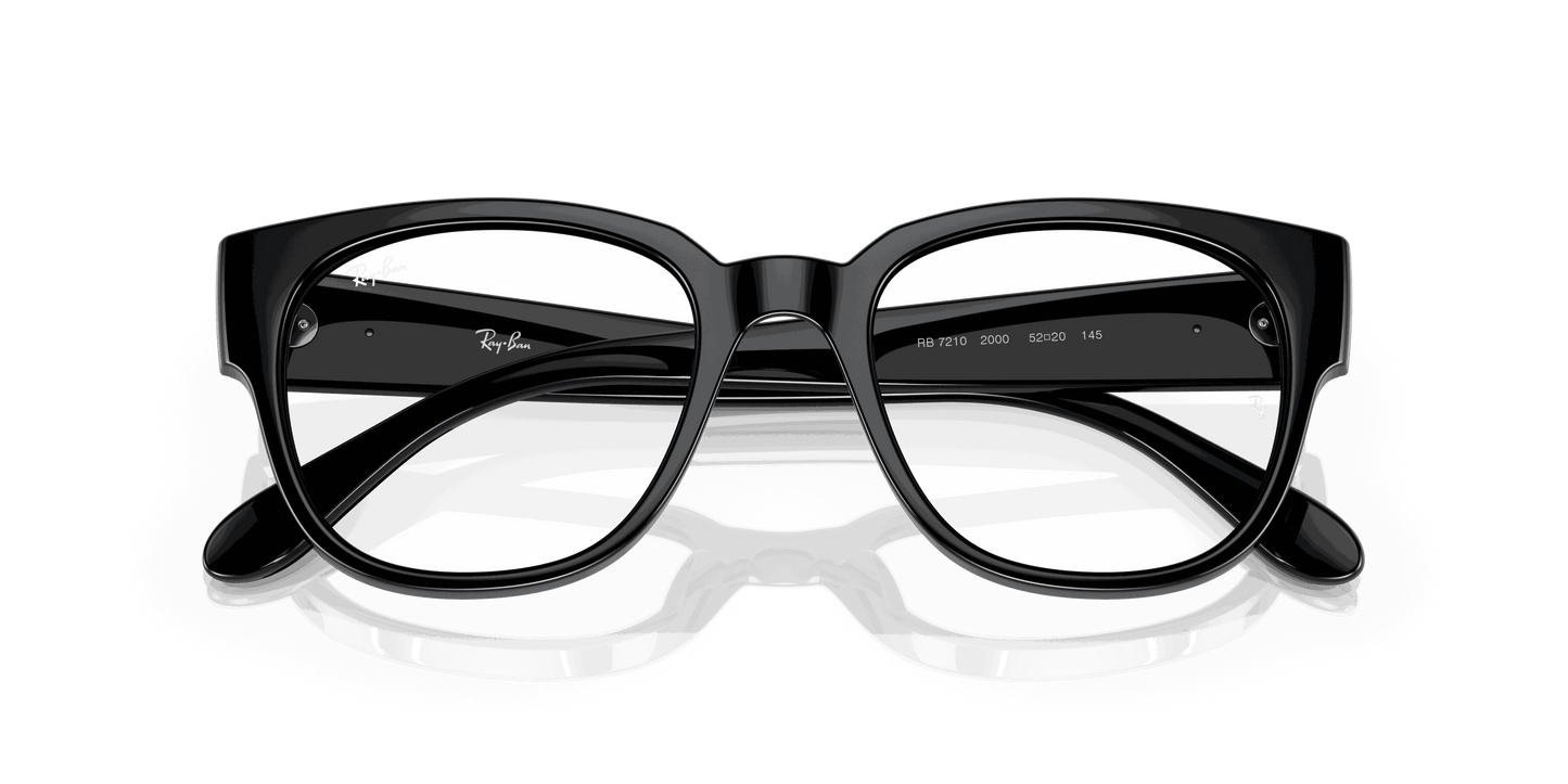 [Clear Lenses, Polished Black Frame]