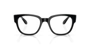 Clear Lenses, Polished Black Frame