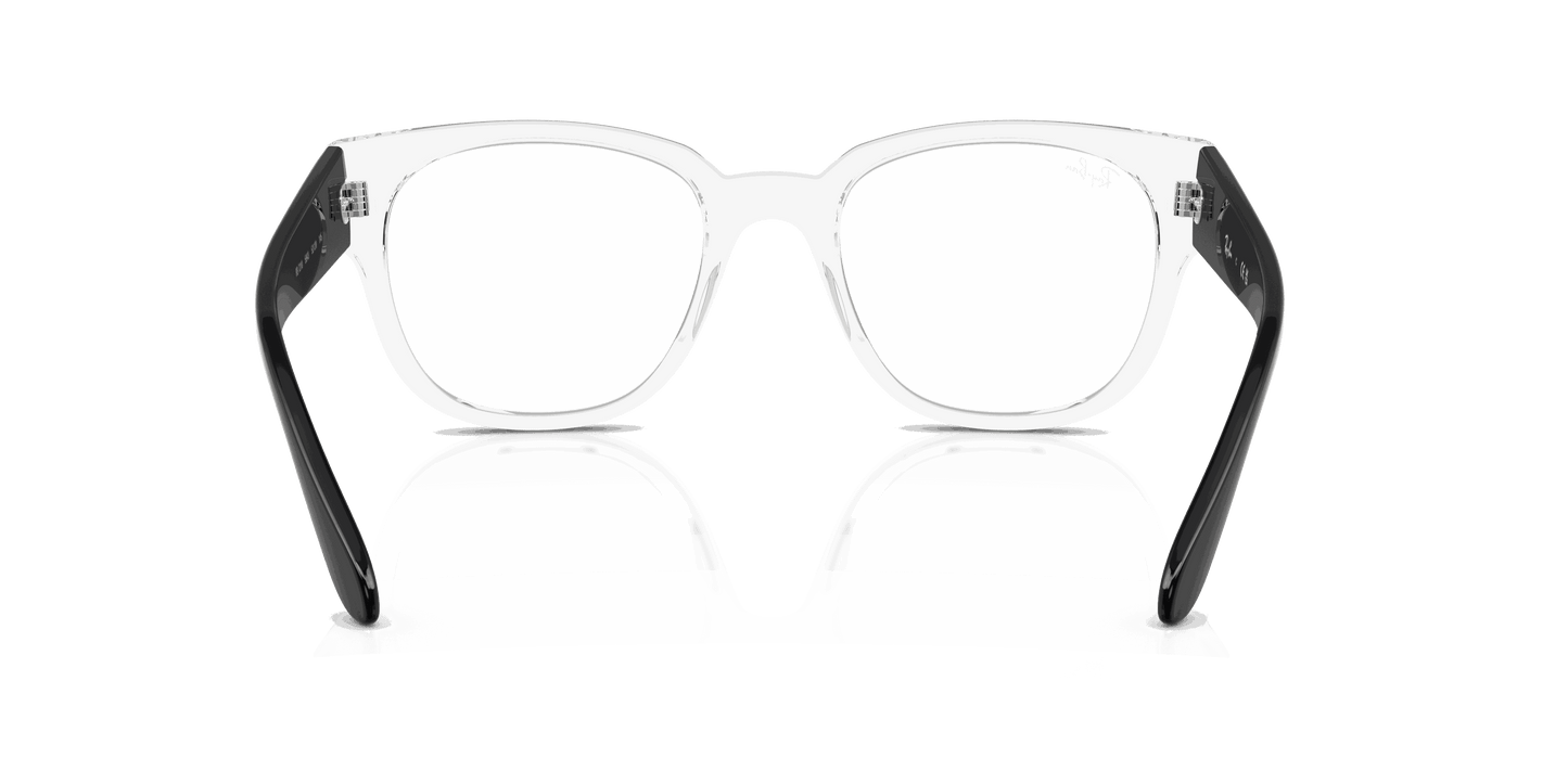 [Clear Lenses, Polished Transparent Frame]