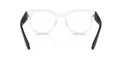 Clear Lenses, Polished Transparent Frame