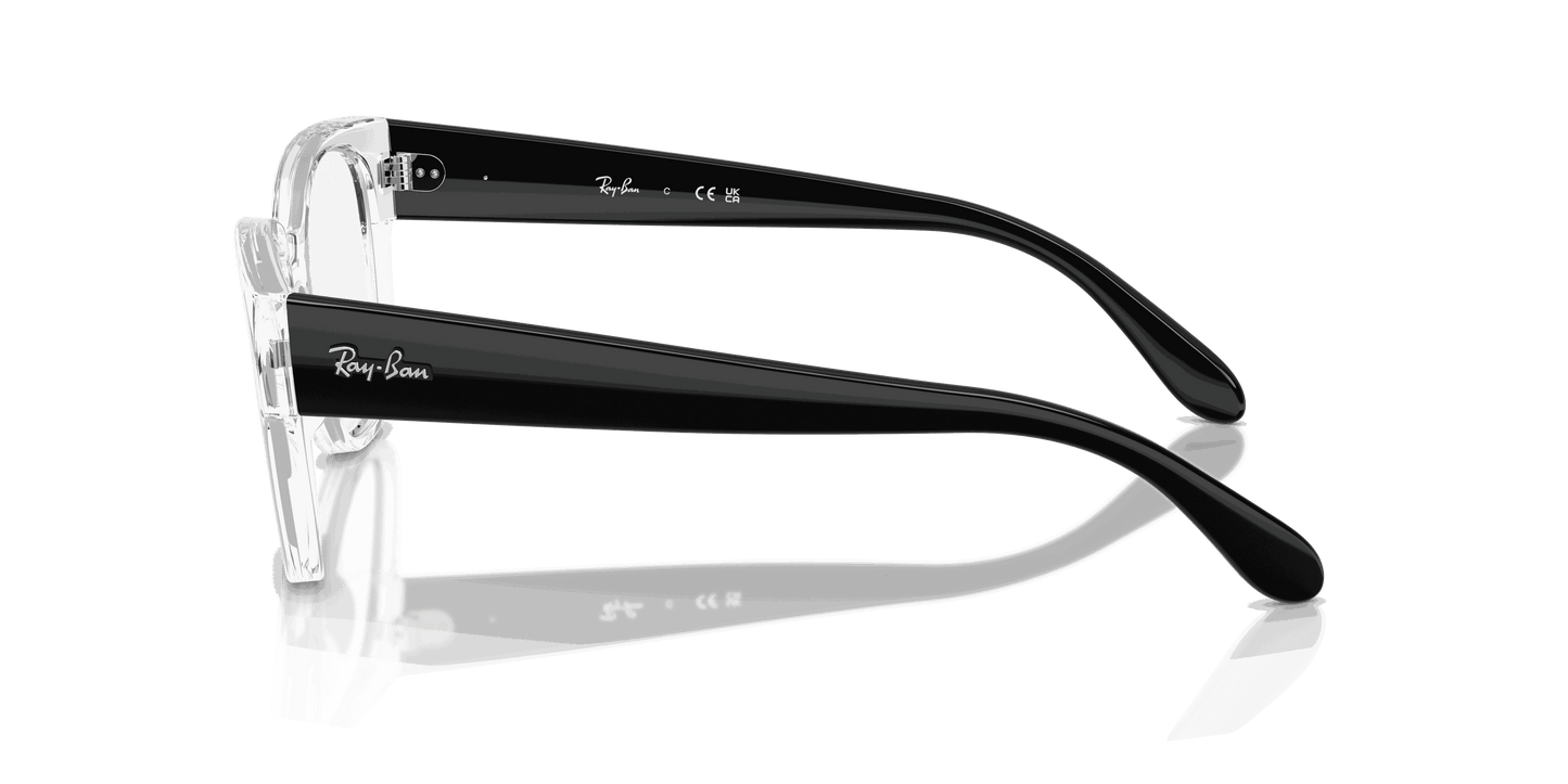 [Clear Lenses, Polished Transparent Frame]