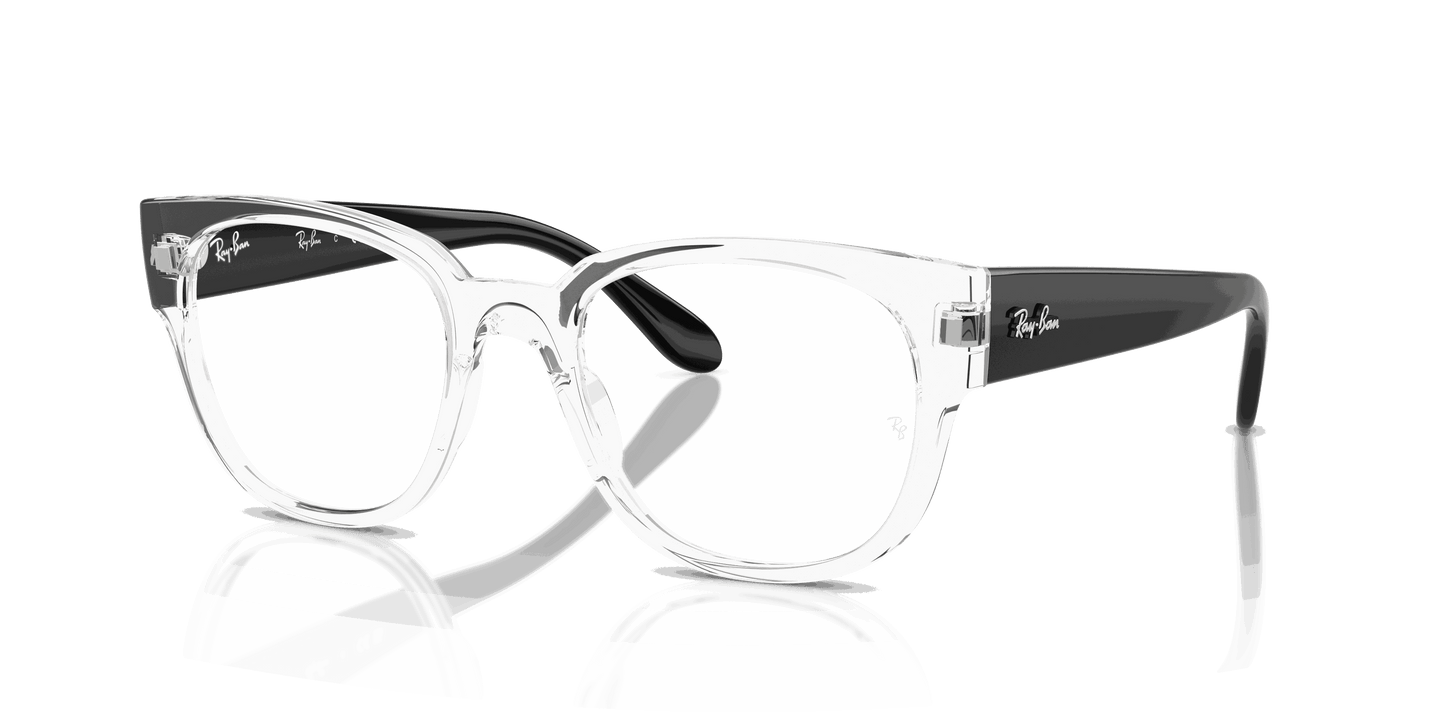 [Clear Lenses, Polished Transparent Frame]