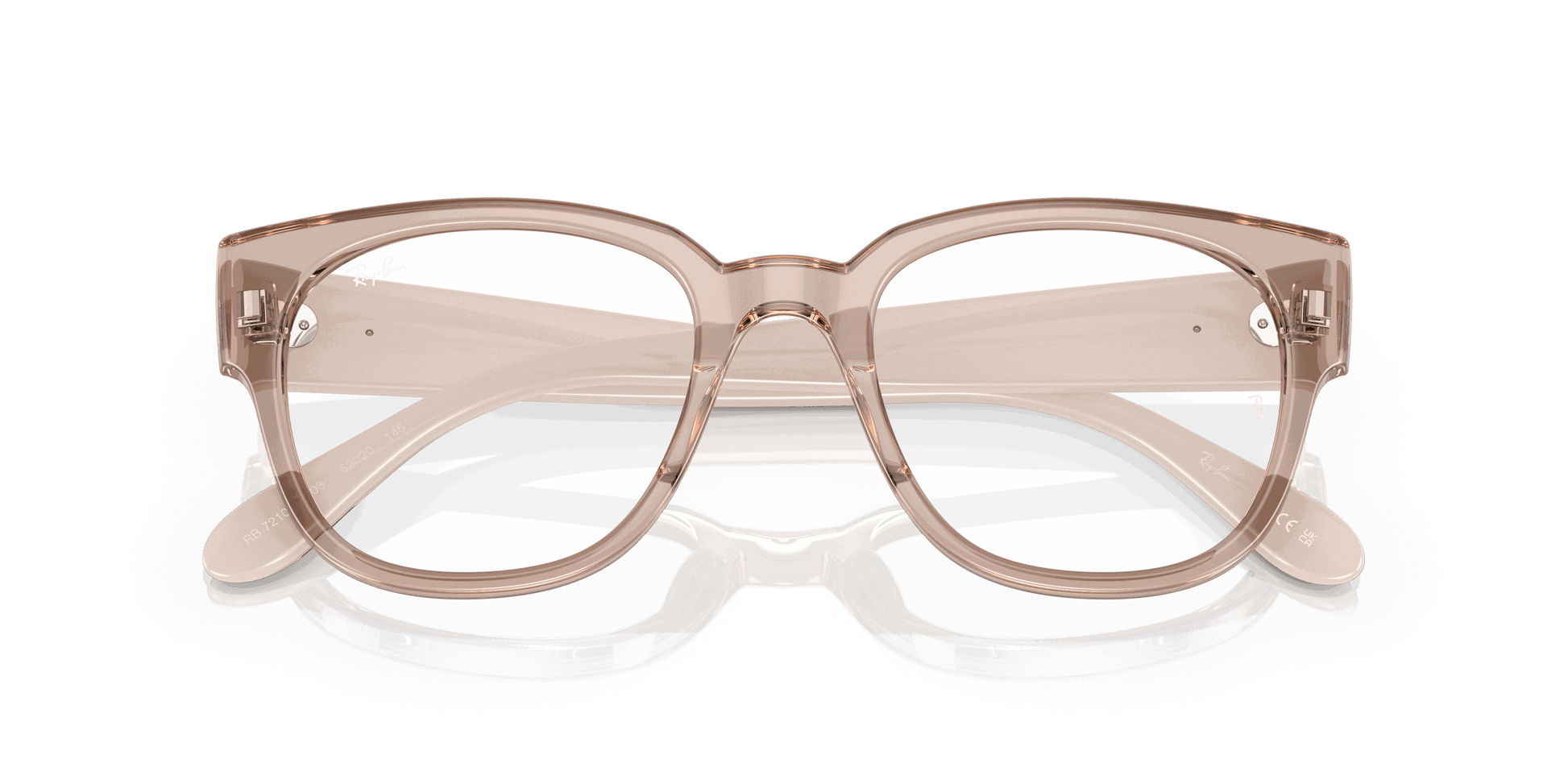 [Clear Lenses, Polished Alabaster Frame]