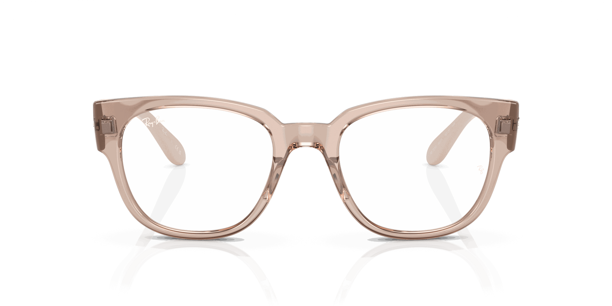 [Clear Lenses, Polished Alabaster Frame]