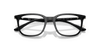 [Clear Lenses, Polished Black Frame]