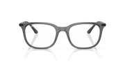 Clear Lenses, Polished Transparent Grey Frame