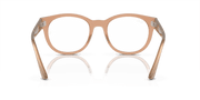 Demo Lens Lenses, Polished Transparent Light Brown Frame