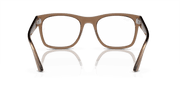 Demo Lens Lenses, Polished Transparent Light Brown Frame