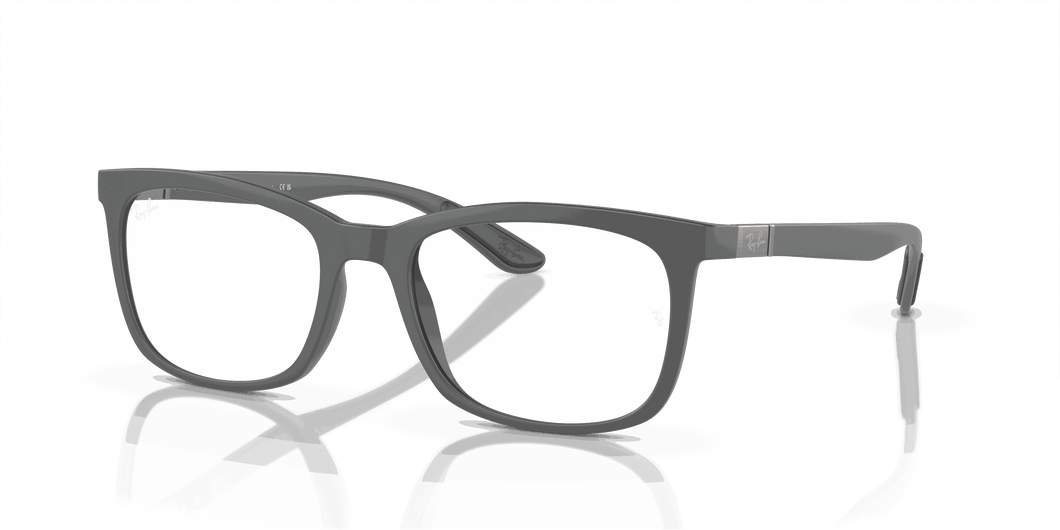 [Clear Lenses, Matte Sand Grey Frame]