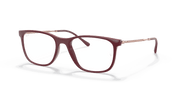 Clear Lenses, Polished Red Cherry Frame