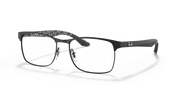 Clear Lenses, Matte Black Frame