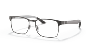 Clear Lenses, Matte Gunmetal Frame