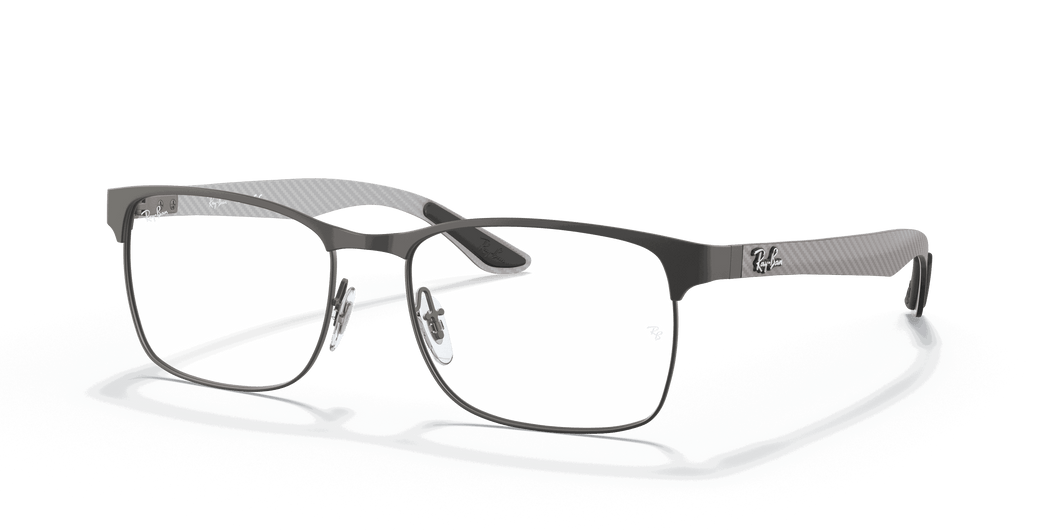 [Clear Lenses, Matte Gunmetal Frame]