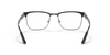 [Clear Lenses, Polished Black Frame]