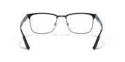 Clear Lenses, Polished Black Frame