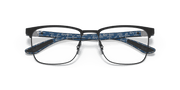 Clear Lenses, Polished Black Frame