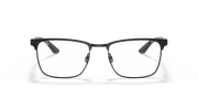 Clear Lenses, Polished Black Frame