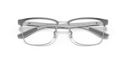 Clear Lenses, Polished Grey On Silver Frame